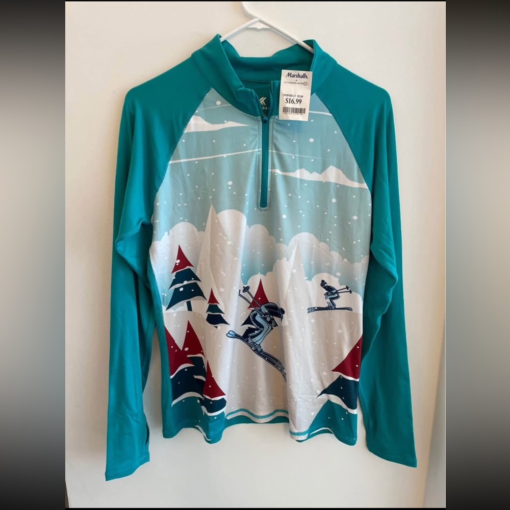 Kyodan Teal Performance Long Sleeve Top